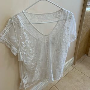 Lace tunic